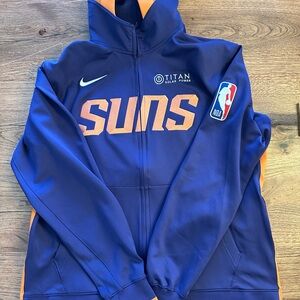 Nike Suns Blue and Orange Performance Jacket